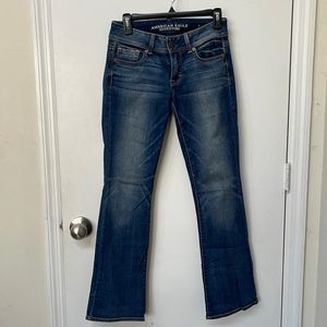 American Eagle Low Rise Kick Boot Jean
